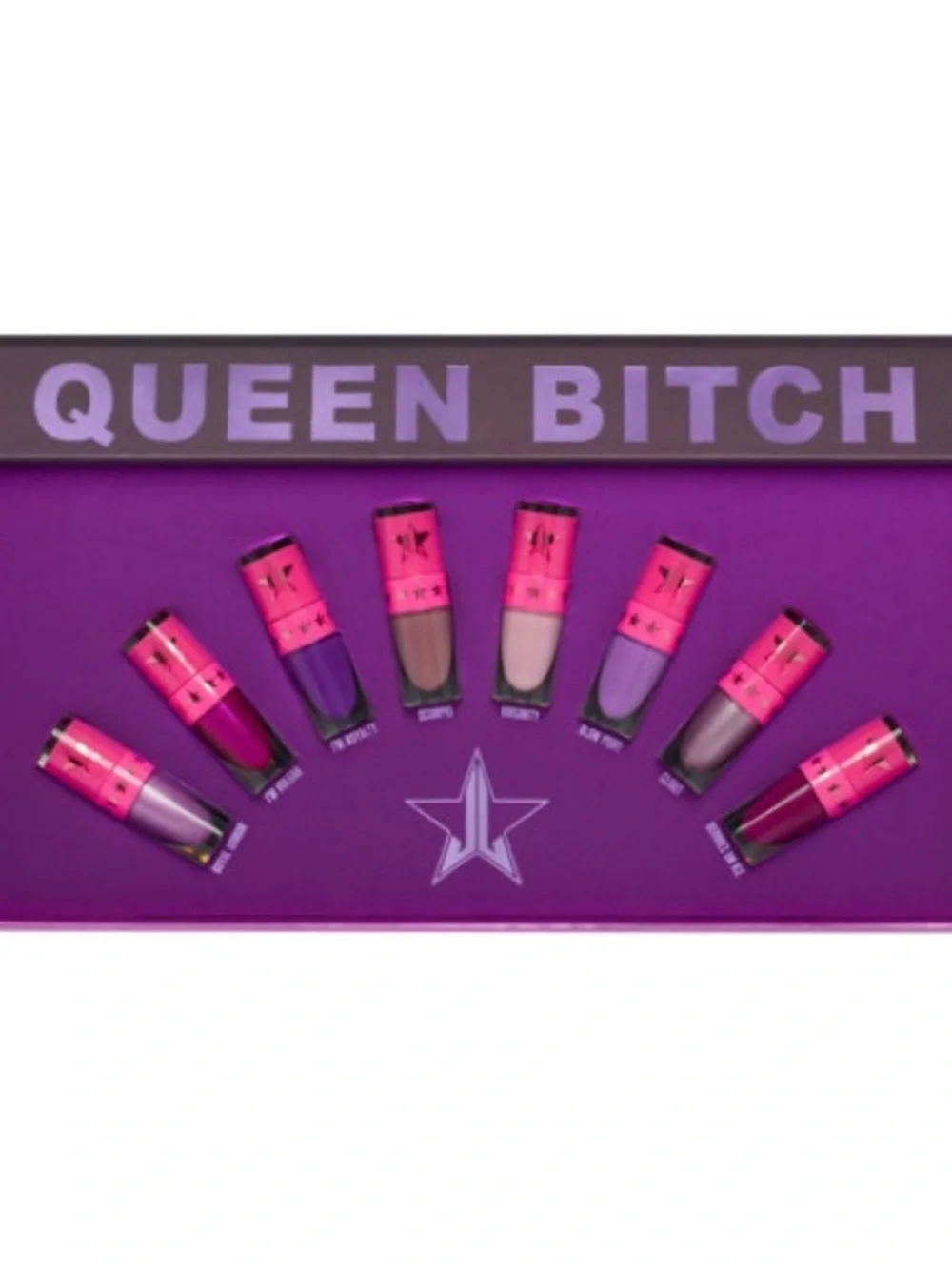 BNIB Jeffree Star Mini Velour Liquid Lipstick Set (Queen B*tch)